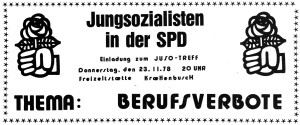 Berufsverbot