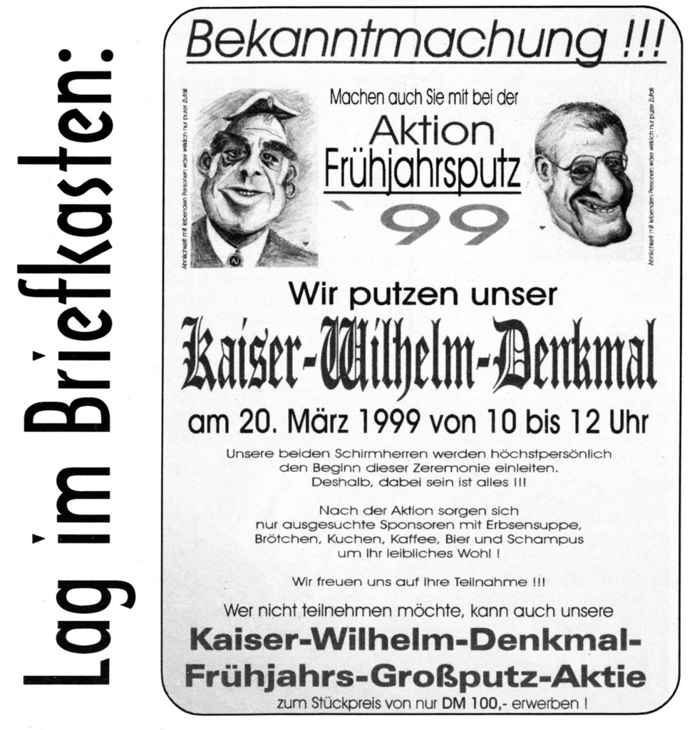 Frühjahrsputz